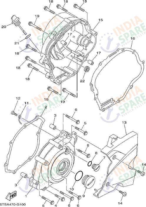 CRANKCASE COVER